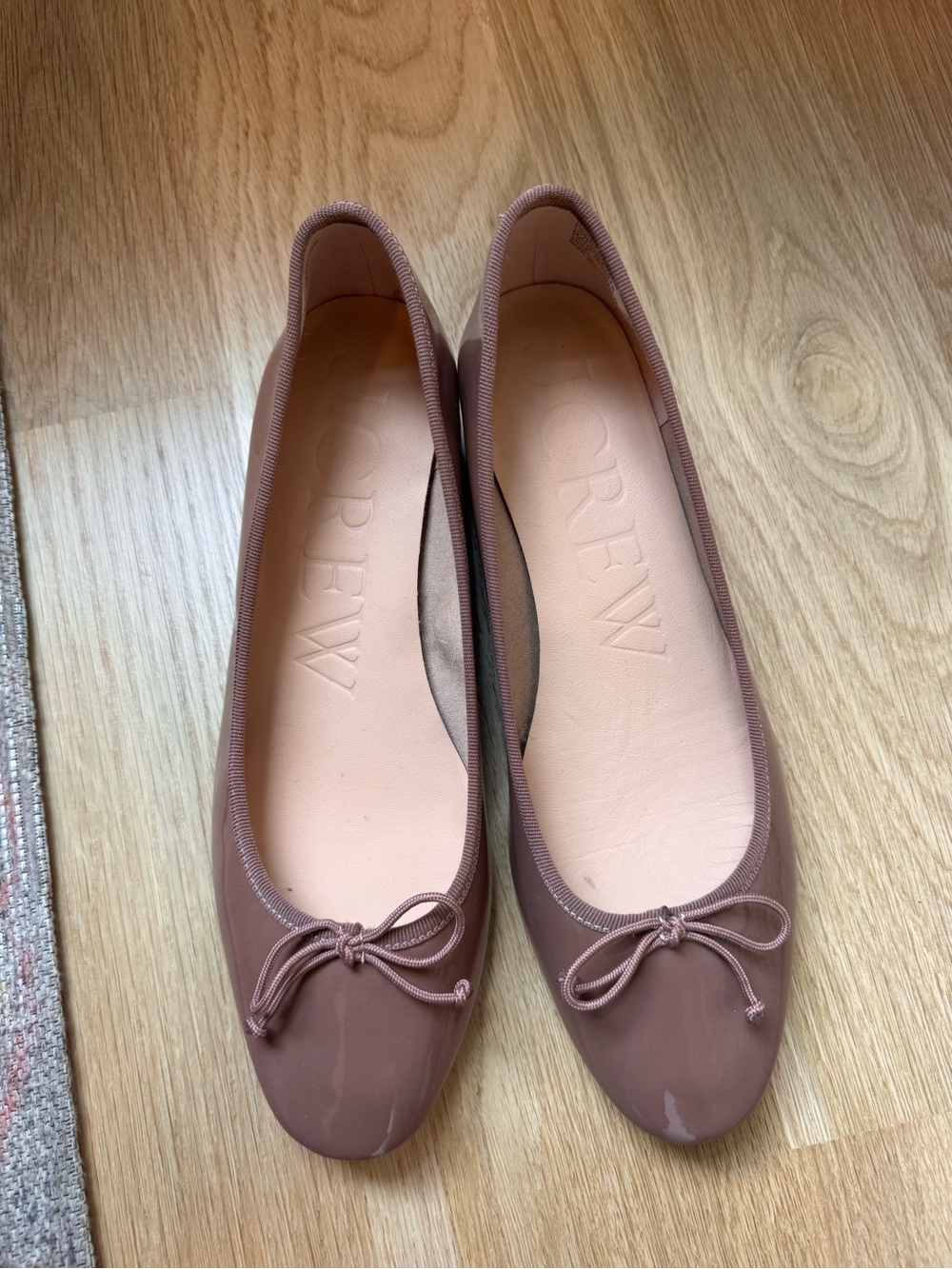 JCREW Teagan Ballet Pumps in Patent Leather - Picture 7 of 9